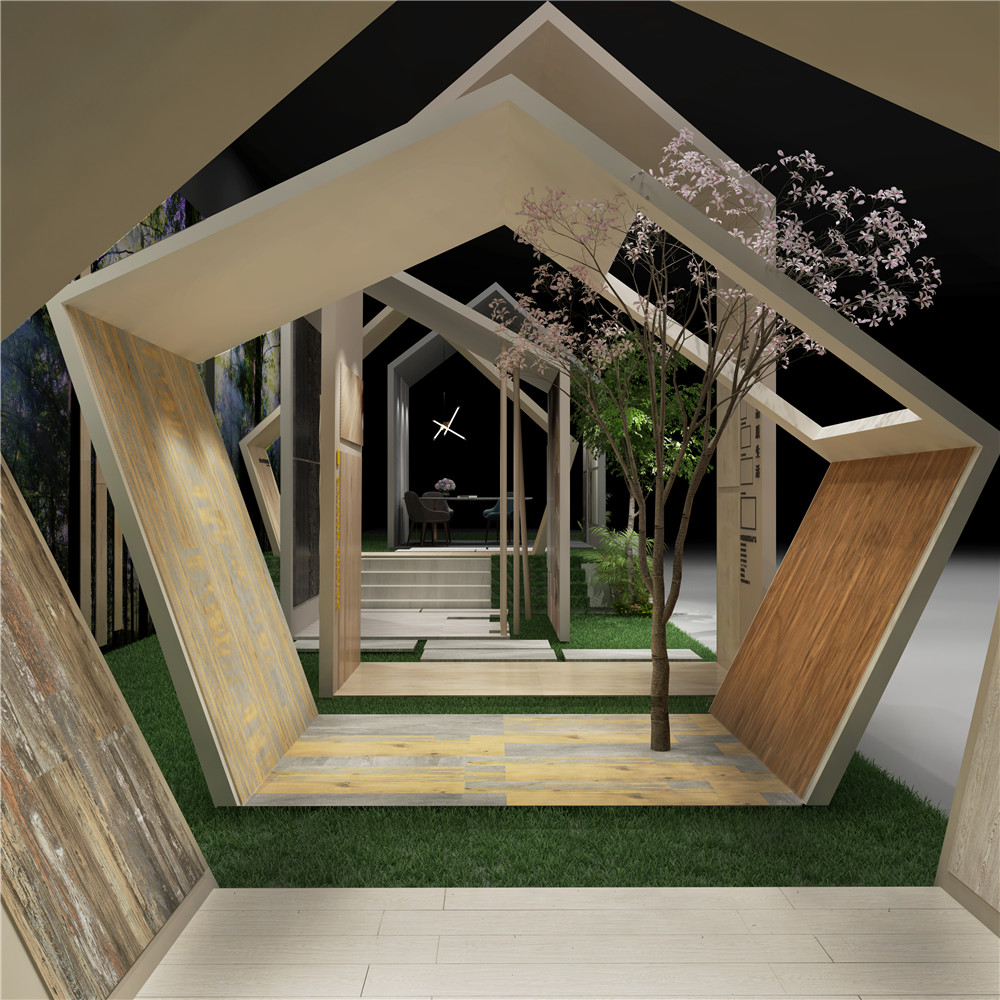 森林小木屋——本屆陶博會(huì)必須打卡的網(wǎng)紅展位！